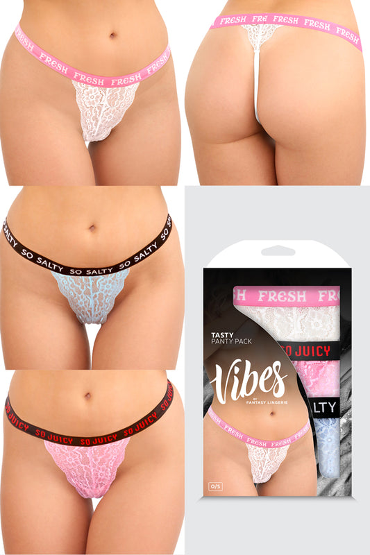 TASTY VIBES PANTY 3-PACK