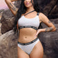DRIPPIN ONE-SHOULDER TOP & PANTY – BULK BUNDLE LOT OF 10 UNITS