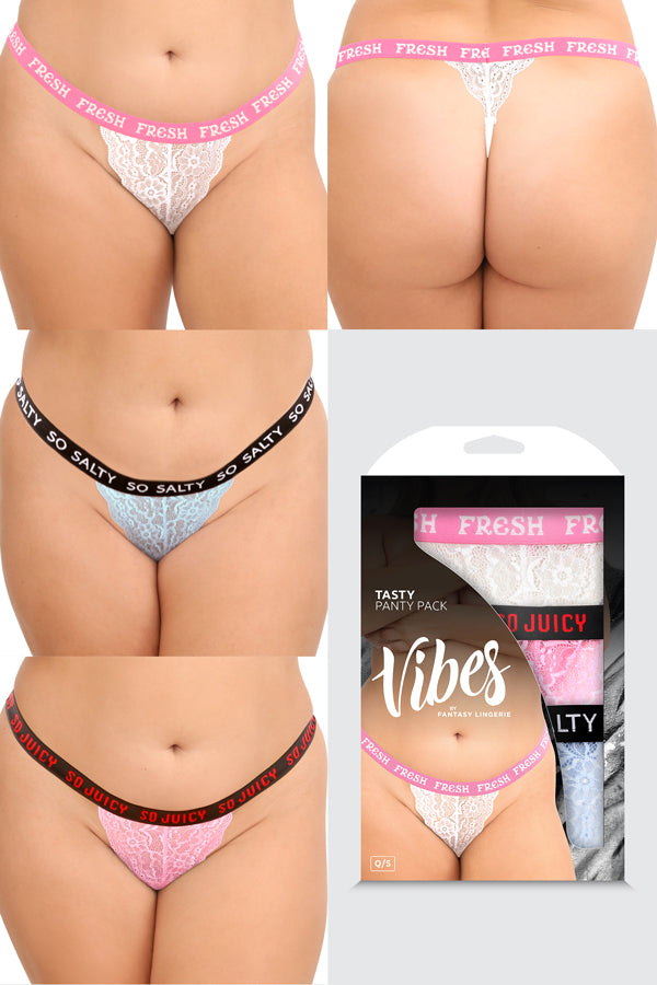 TASTY VIBES PANTY 3-PACK