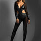 Wetlook and Mesh Catsuit