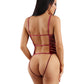 Crotchless Open Back Teddy